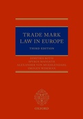 Cover: Trade Mark Law in Europe 3e - OUP eBook