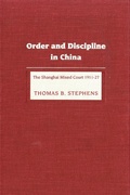 Cover: Order and Discipline in China - University of Washington Press