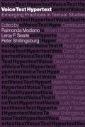 Cover: Voice, Text, Hypertext - University of Washington Press