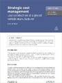 Cover: Case Study: Strategic Cost Management - Kogan Page Ltd