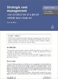 Enlarge image Cover: Case Study: Strategic Cost Management - Kogan Page Ltd