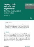 Cover: Case Study: Supply Chain Dreams and Nightmares - Kogan Page Ltd
