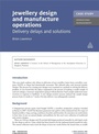 Cover: Case Study: Jewellery Design and Manufacture Operations - Kogan Page Ltd