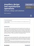 Cover: Case Study: Jewellery Design and Manufacture Operations - Kogan Page Ltd