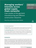 Cover: Case Study: Managing Workers' Interests Across Global Supply Chains Networks - Kogan Page Ltd