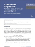 Cover: Case Study: Lawnmower Engines Ltd - Kogan Page Ltd