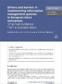 Enlarge image Cover: Case Study: Drivers and Barriers in Implementing Information Management Systems in European Micro Enterprises - Kogan Page Ltd