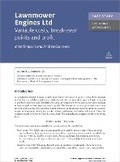 Cover: Case Study: Lawnmower Engines Ltd - Kogan Page Ltd