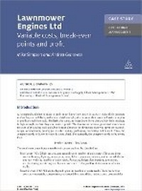 Enlarge image Cover: Case Study: Lawnmower Engines Ltd - Kogan Page Ltd