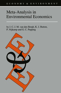 Enlarge image Cover: Meta-Analysis in Environmental Economics - Springer