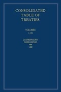 Cover: International Law Reports, Consolidated Table of Treaties - Cambridge University Press
