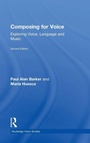 Cover: Composing for Voice - Routledge