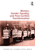 Cover: Women, Gender Equality, and Post-Conflict Transformation - Routledge