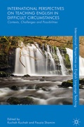 Cover: International Perspectives on Teaching English in Difficult Circumstances - Palgrave Macmillan