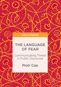 Enlarge image Cover: The Language of Fear - Palgrave Macmillan