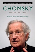 Cover: The Cambridge Companion to Chomsky - Cambridge University Press