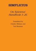 Cover: Volume 1On Epictetus' "Handbook 1-26" - Cornell University Press