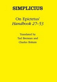 Enlarge image Cover: On Epictetus' "Handbook 27-53" - Cornell University Press