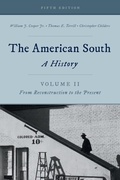 Cover: The American South - Rowman & Littlefield Publishers