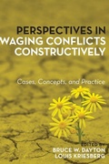 Cover: Perspectives in Waging Conflicts Constructively - Rowman & Littlefield Publishers