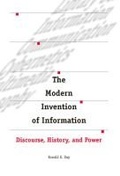Cover: The Modern Invention of Information - Southern Illinois University Press