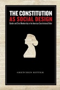 Cover: The Constitution As Social Design - Stanford University Press