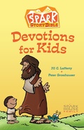Cover: Spark Story Bible Devotions for Kids - Fortress Press