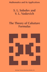 Abbildung von: The Theory of Cubature Formulas - Kluwer Academic Publishers