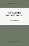 Cover: Defeasible Deontic Logic - Springer