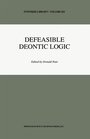 Cover: Defeasible Deontic Logic - Springer