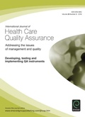 Cover: 'Developing, testing and implementing QA instruments' - Emerald Group Publishing Limited
