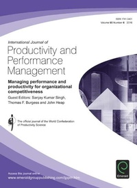 Enlarge image Cover: Managing Performance and Productivity for Organizational Competitiveness - Emerald Group Publishing Limited