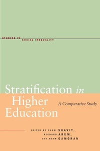 Enlarge image Cover: Stratification in Higher Education - Stanford University Press