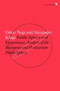 Cover: Public Sphere and Experience - Verso Books