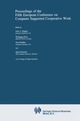 Cover: Proceedings of the Fifth European Conference on Computer Supported Cooperative Work - Springer