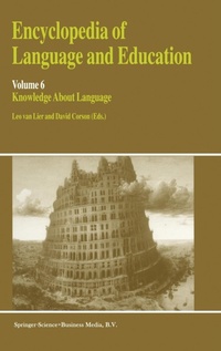 Enlarge image Cover: Encyclopedia of Language and Education - Kluwer Academic Publishers
