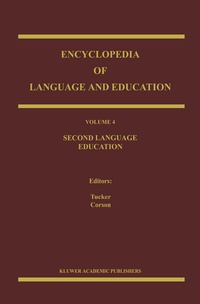 Abbildung von: Encyclopedia of Language and Education - Kluwer Academic Publishers
