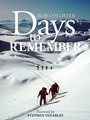 Cover: Days to Remember - Vertebrate Publishing