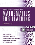 Cover: Making Sense of Mathematics for Teaching, Grades 3-5 - Solution Tree Press
