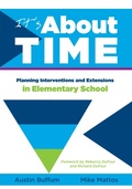 Cover: It's About Time [Elementary] - Solution Tree Press