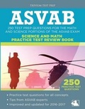 Cover: ASVAB Science and Math Practice Test Review Book - TRIVIUM TEST PREP
