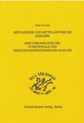 Cover: Mittanische und mittelassyrische Keramik - Harrassowitz Verlag