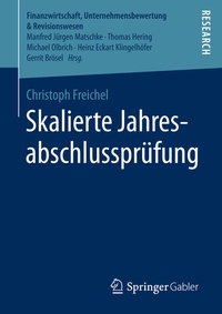 Abbildung von: Skalierte Jahresabschlussprüfung - Springer Gabler