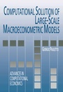 Cover: Computational Solution of Large-Scale Macroeconometric Models - Springer