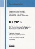 Cover: 14. Gemeinsames Kolloquium Konstruktionstechnik 2016 - Shaker