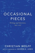 Cover: Occasional Pieces - Oxford University Press Inc