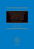 Abbildung von: International Commercial Arbitration in New York - OUP eBook