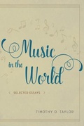 Cover: Music in the World - University of Chicago Press
