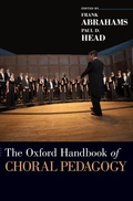 Cover: The Oxford Handbook of Choral Pedagogy - Oxford University Press Inc