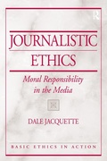 Cover: Journalistic Ethics - Routledge